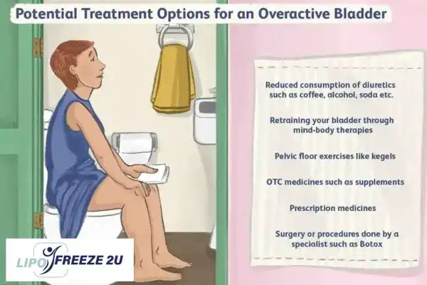 image of woman on toilet because of an overactive bladder Bury St Edmunds